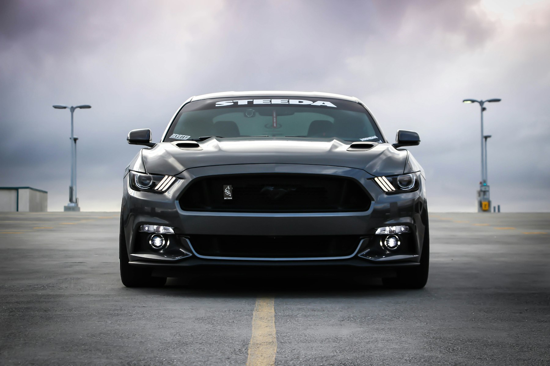 Classic muscle car